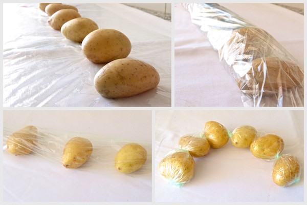 Receta de patatas al microondas