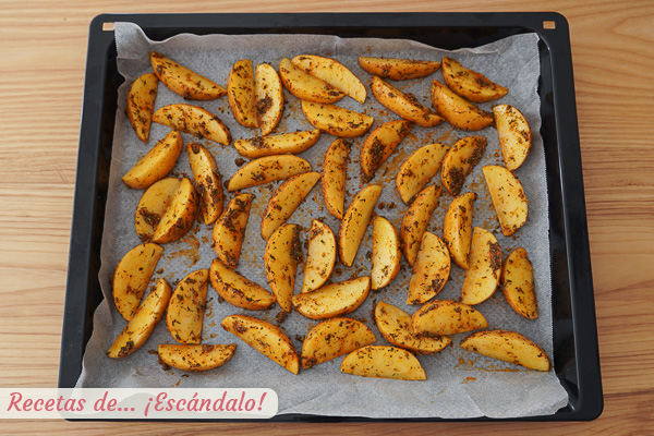 Patatas deluxe gajo al horno
