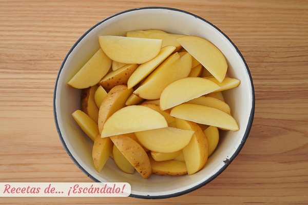 Patatas gajo deluxe con piel