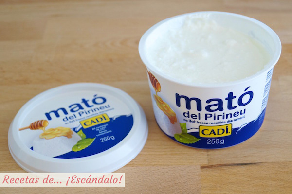 Queso mato del pirineu