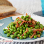 Guisantes con jamón