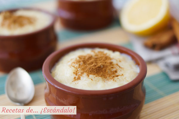 Arroz con leche