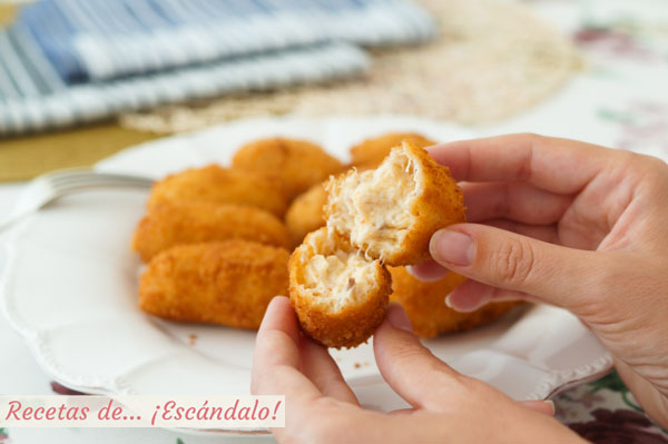 Receta de croquetas de cocido o puchero, cremosas y crujientes