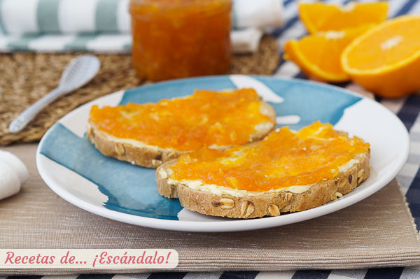 Receta de mermelada de naranja casera amarga o no, sencilla y de 10