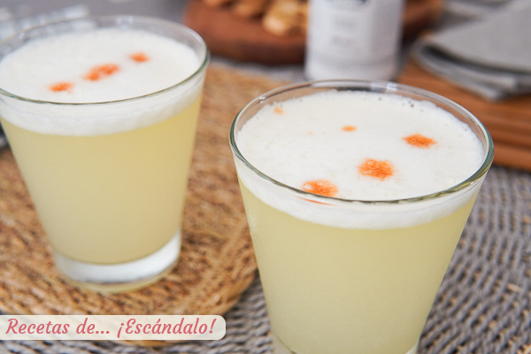 Receta de pisco sour, el famoso coctel peruano
