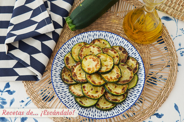Como hacer calabacin a la plancha, tierno y sabroso